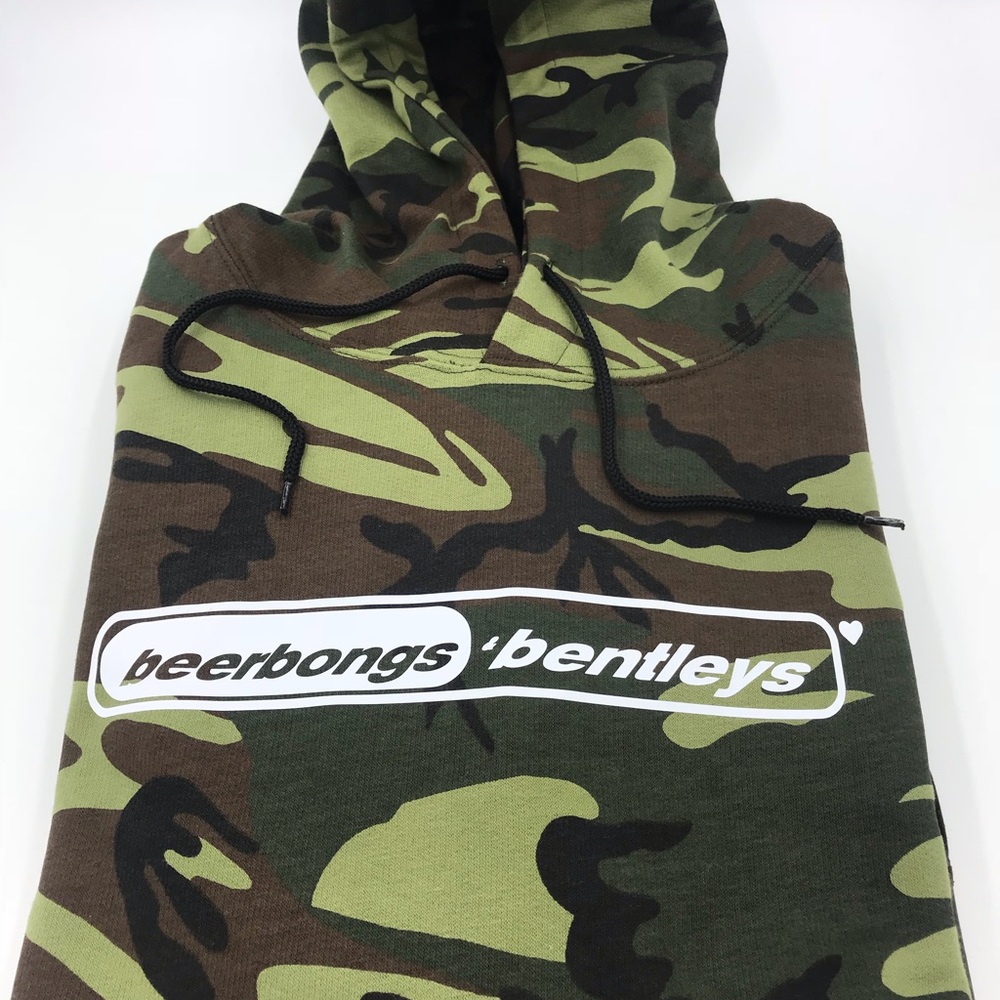 Beerbongs & Bentleys Post Malone Camo Hoodie